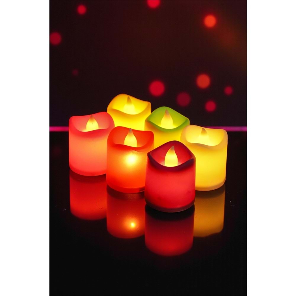LED Elektronik Mum Işıkları – Romantik ve Dekoratif Ortamlar İçin