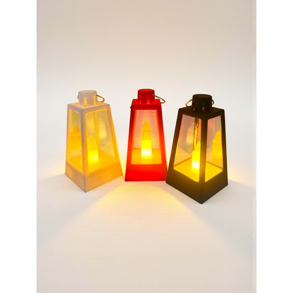 Dekoratif Alevsiz Mum Modern Tasarım Led Lamba 9,5 cm x 4,5 cm