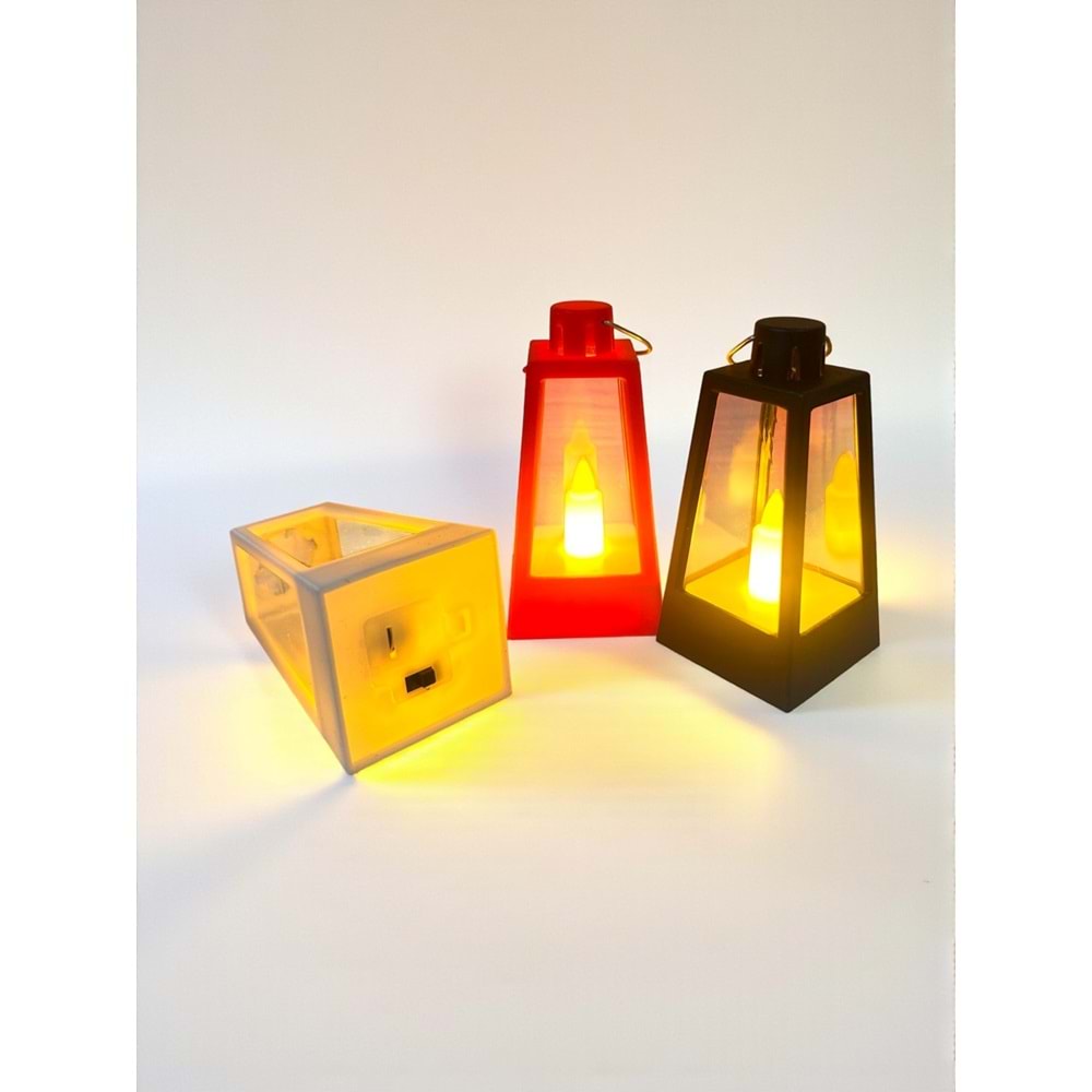Dekoratif Alevsiz Mum Modern Tasarım Led Lamba 9,5 cm x 4,5 cm