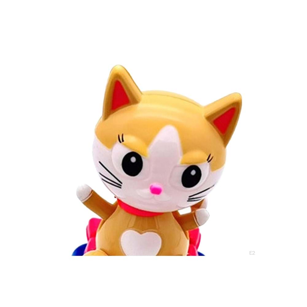 Güneş Enerjili Dans Eden Kedi Tasarımlı Biblo