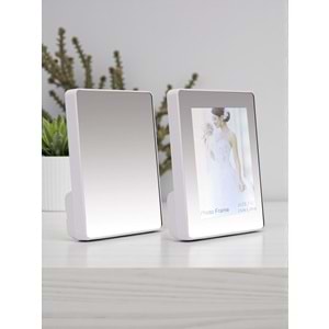 Dikdörtgen Süblimasyon Sihirli Ayna LED Işık 22x17 cm – Hediye & Dekor