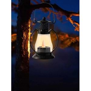 Dekoratif Pilli Gün Işığı Fener Şeklinde Led Lamba 12 cm