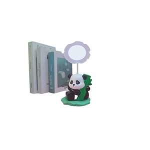 Panda LED Gece Lambası – 27 cm Yatak Odası Abajur ve Kalemlik