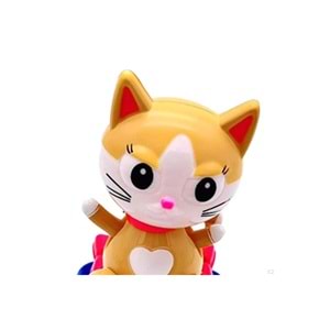 Güneş Enerjili Dans Eden Kedi Tasarımlı Biblo