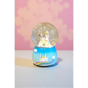 Sevgiliye Masalsı Hediye – Işıklı ve Müzikli Romantik Kar Küresi