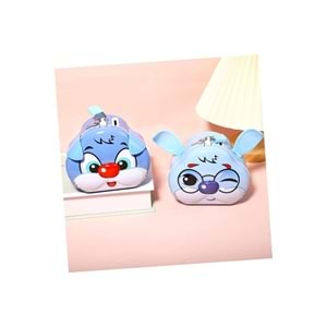 Sevimli Tavşan Şekilli Kumbara – 13,5x12x7 cm, Dekoratif ve Fonksiyonel, Çocuk Hediye, Metal