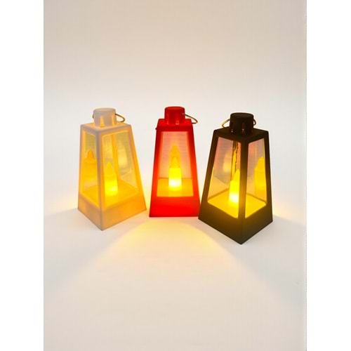 Dekoratif Alevsiz Mum Modern Tasarım Led Lamba 9,5 cm x 4,5 cm