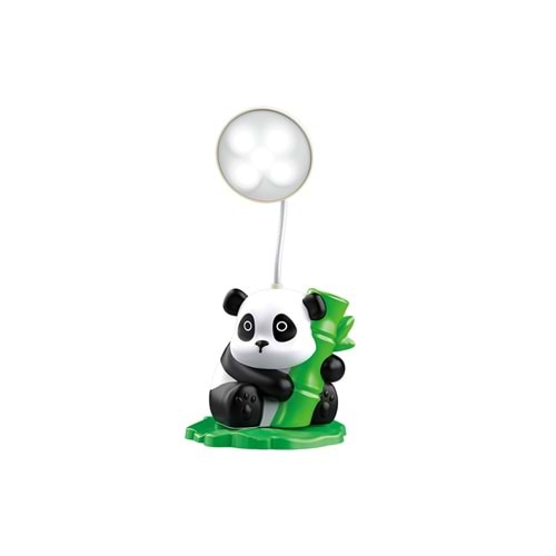 Panda LED Gece Lambası – 27 cm Yatak Odası Abajur ve Kalemlik