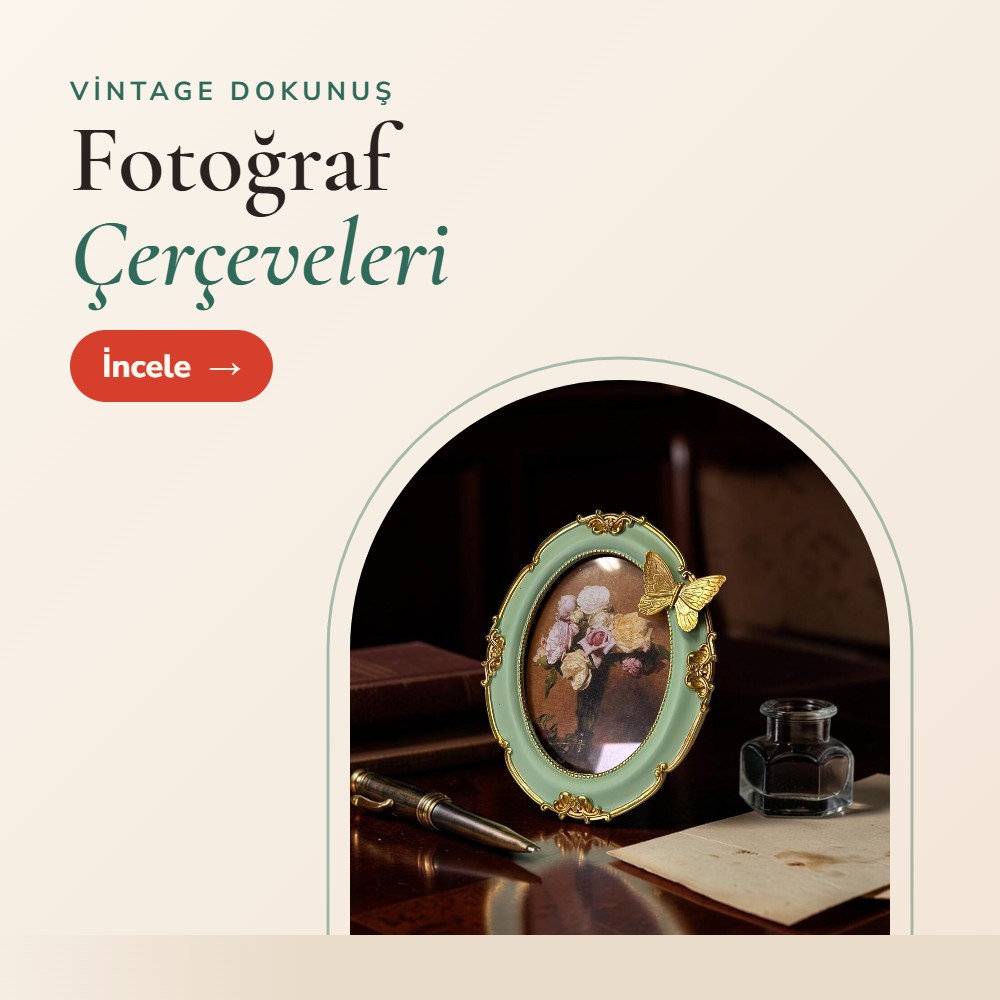 Vintage fotoğraf çerçeveleri – Hediyefikri