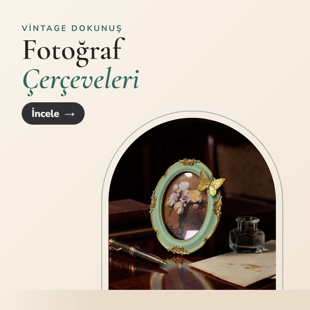 Vintage fotoğraf çerçeveleri – Hediyefikri