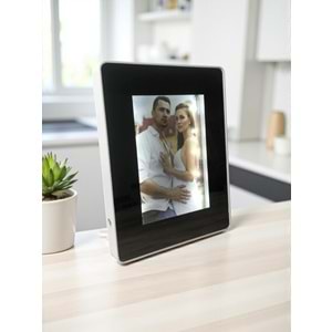 Dikdörtgen Süblimasyon Sihirli Ayna LED Işık 22x17 cm – Hediye & Dekor